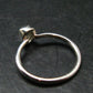 Green Herderite Silver Ring From Brazil - 1.84 Grams - Size 7