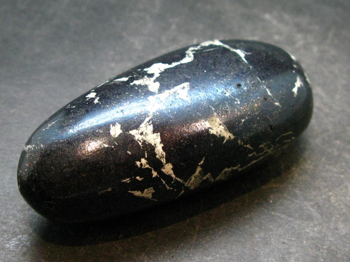 Covelite Covellite Tumbled Stone From Peru - 2.9" - 98.53 Grams