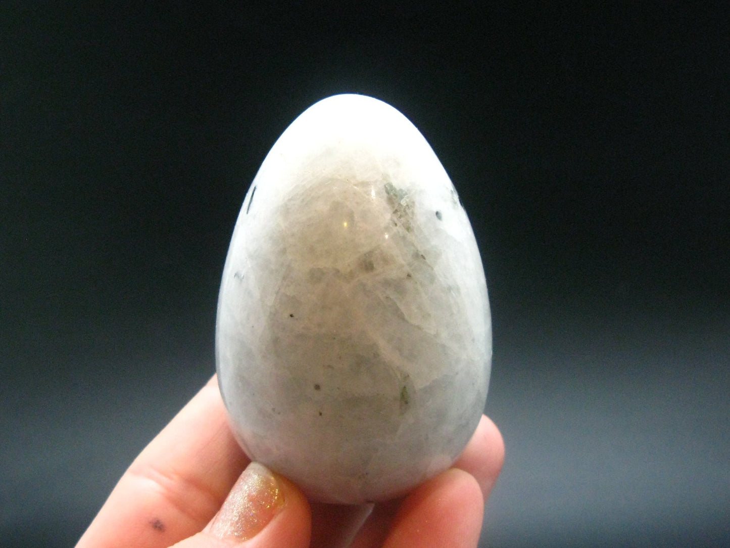 Moonstone Egg from India - 2.4"