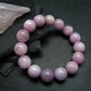 Kunzite Spodumene Genuine Bracelet ~ 7 Inches ~ 13mm Round Beads