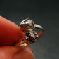 Large Meteorite Campo Del Cielo Sterling Silver Ring From Argentina - 2.58 Grams - Size 7