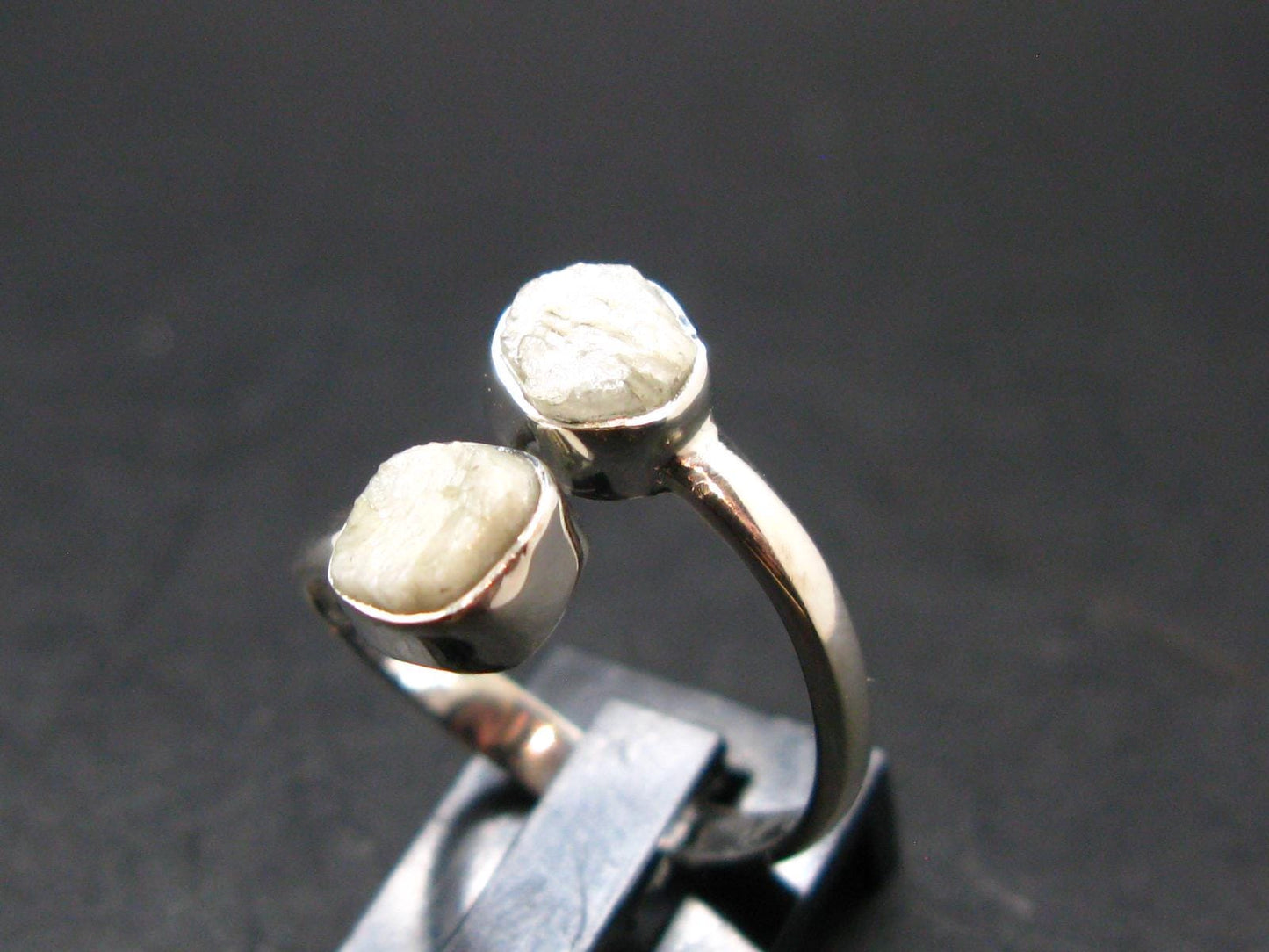 Phenakite Phenacite Crystal Silver Ring From Brazil - Size 7 - 2.26 Grams