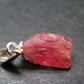 Rhodochrosite Sterling Silver Pendant From Alma Colorado - 0.7" - 0.88 Grams