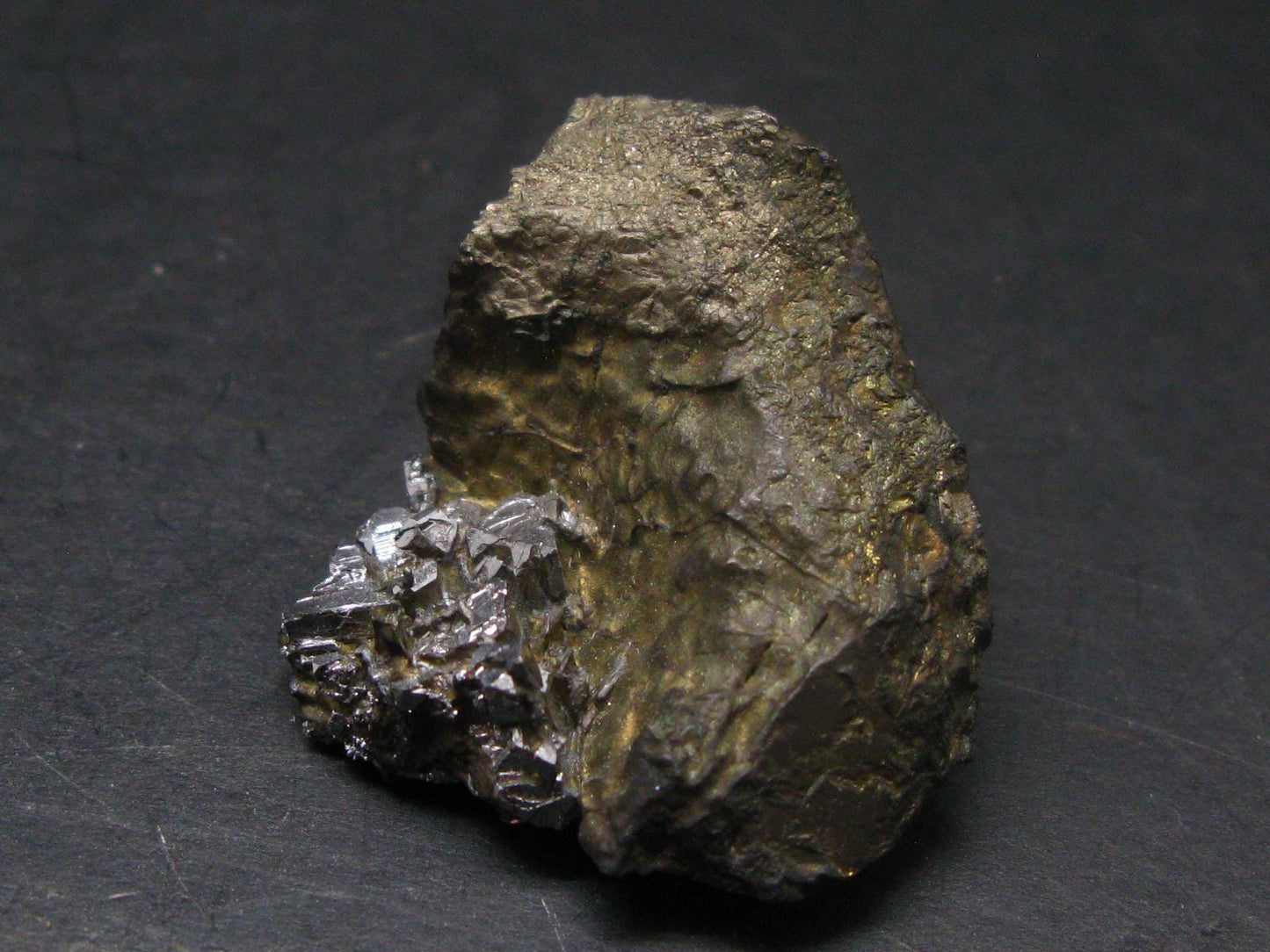 Sperrylite Crystals On Matrix From Norilsk Russia - 1.6" - 10+ Crystals