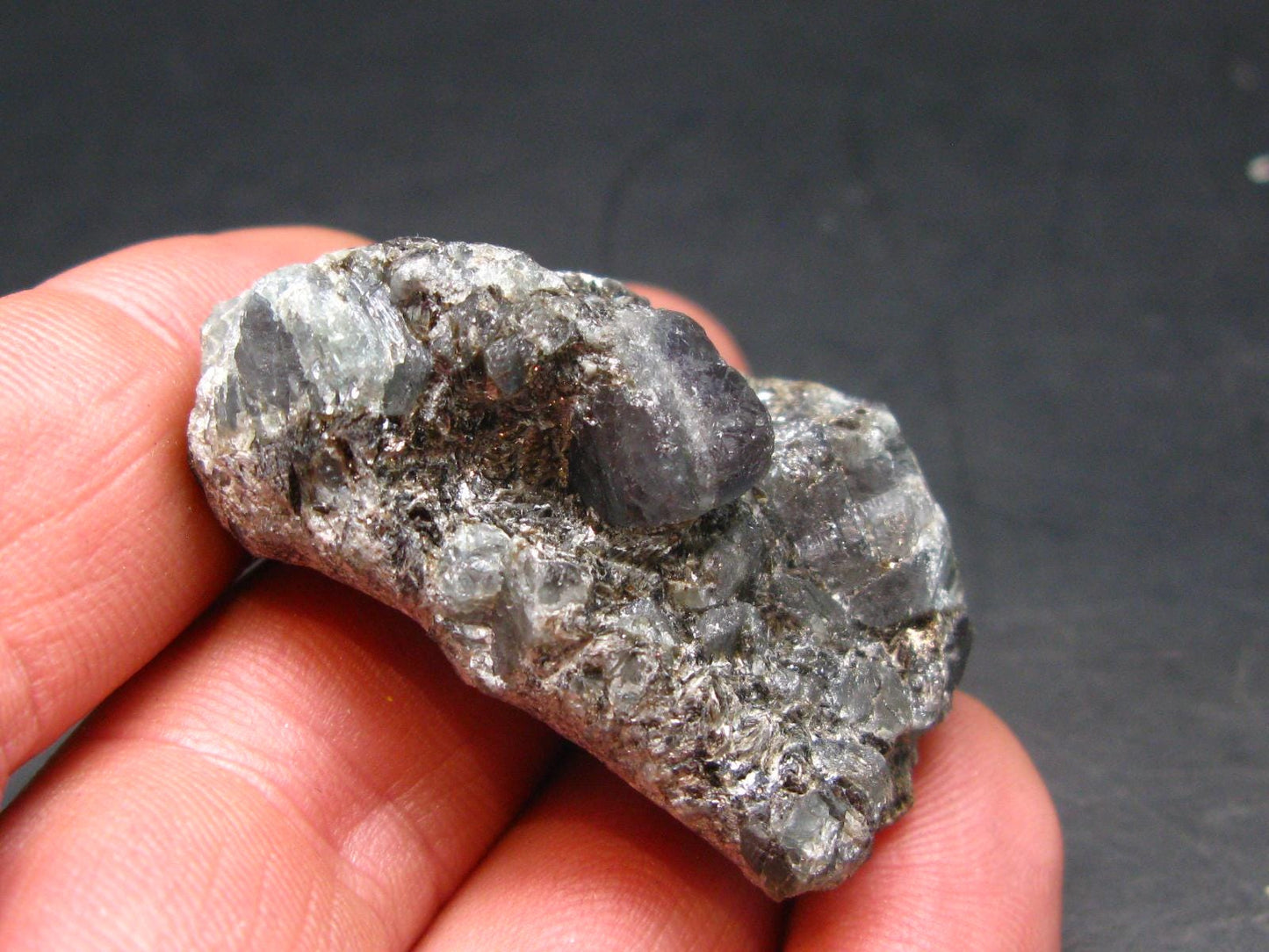 Great Color Change Alexandrite Chrysoberyl Cluster From Russia - 1.8"