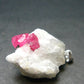 Spinel Crystal Silver Pendant From Tanzania - 1.3" -8.53 Grams