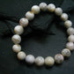 Natrolite Genuine Bracelet ~ 7 Inches ~ 10mm Round Beads