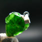 Green Chrome Diopside 925 Silver Pendant from Russia - 0.8" - 1.63 Grams