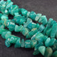 Amazon stone!! Lot of 3 Natural Amazonite (green microcline) Tumbled Beads Necklaces - 18.5" Each