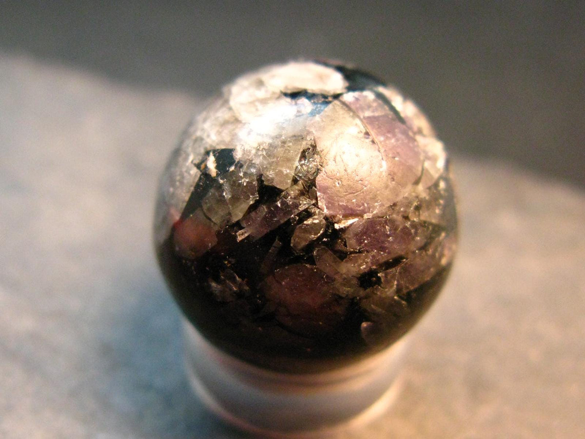 Rare Alexandrite Chrysoberyl Sphere Ball From Brazil - 11.92 Grams - 0.8"