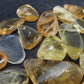Lot of 25 Golden Scapolite Tumbled Stones from Tanzania - 138 Carats