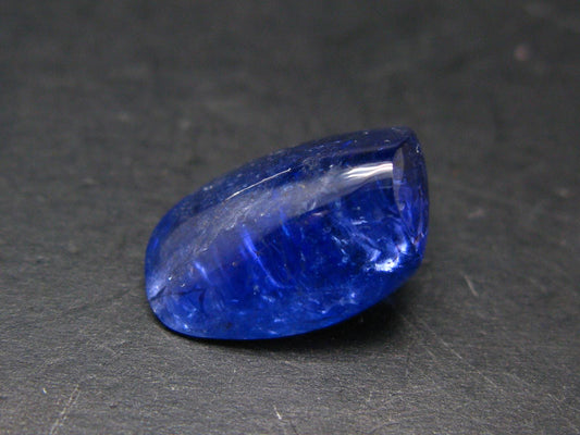 Fine Gem Tanzanite Zoisite Polished Stone From Tanzania - 24.07 Carats - 0.8"
