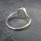 Rare Black Opal Sterling Silver Ring from Australia - Size 6.25 - 2.18 Grams