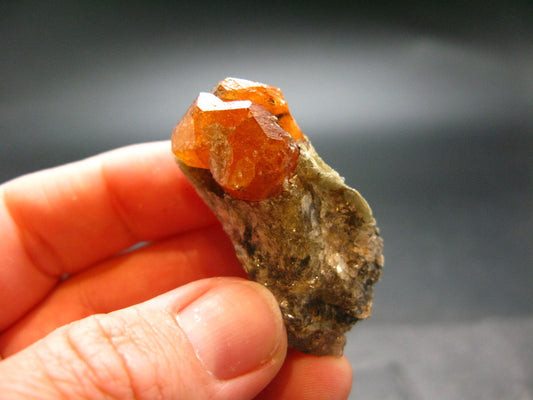 Rare Spessartine Garnet Crystal From Tanzania - 1.6" - 16.85 Grams