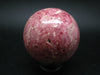 Rhodochrosite Sphere Ball from Argentina - 2.9" - 709 Grams