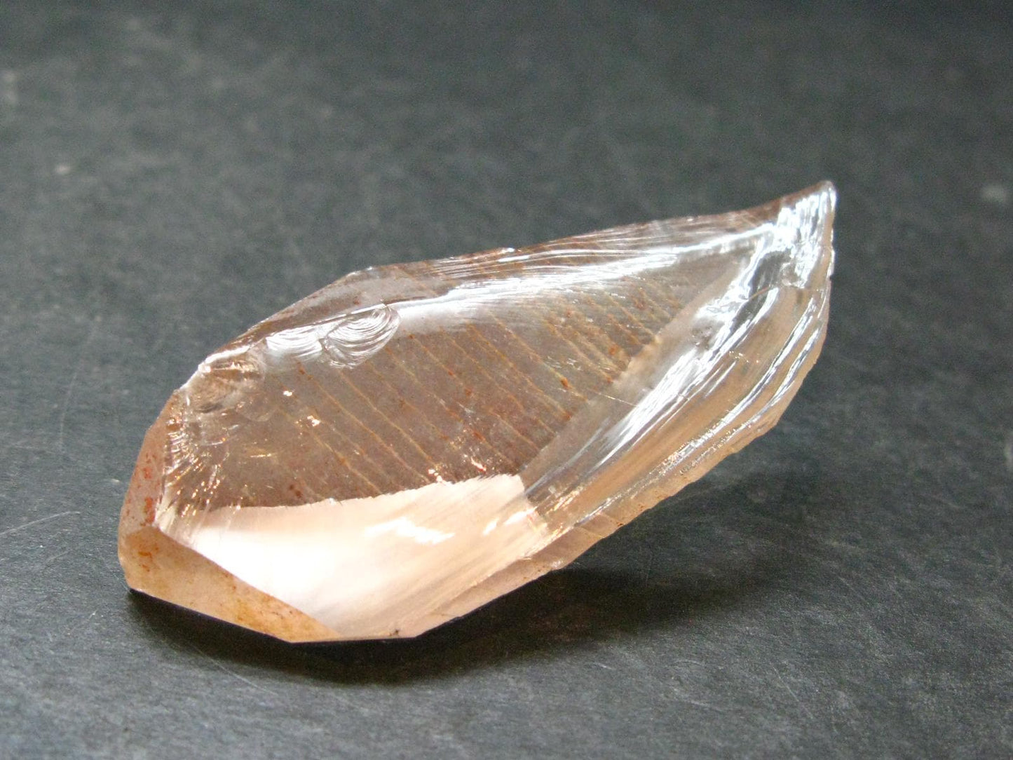 Large red Lemurian Seed Quartz Crystal From Brazil - 2.2" - 16.11 Grams