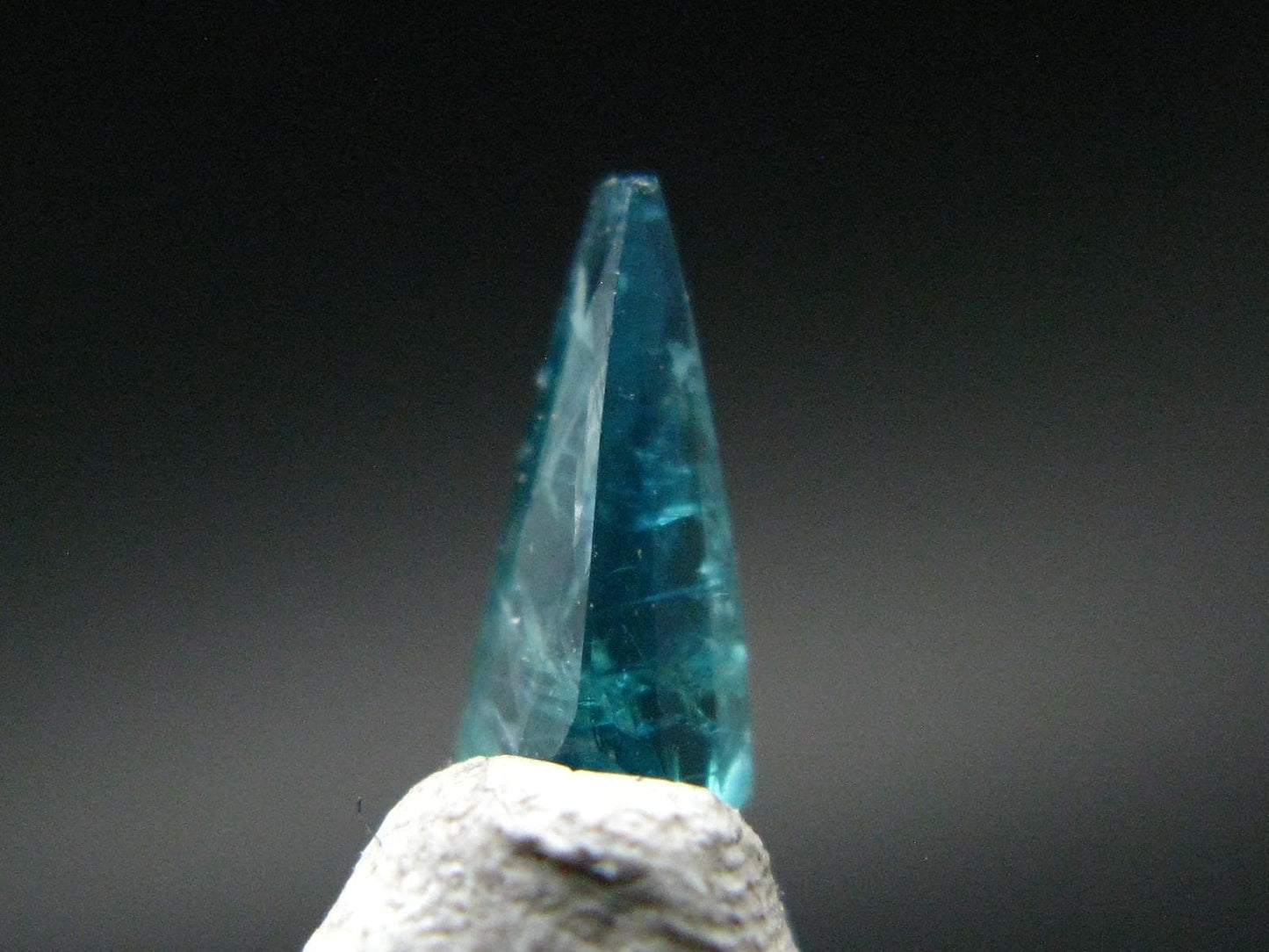 Extremely Rare Grandidierite Cut Stone From Madagascar - 0.35 Carats