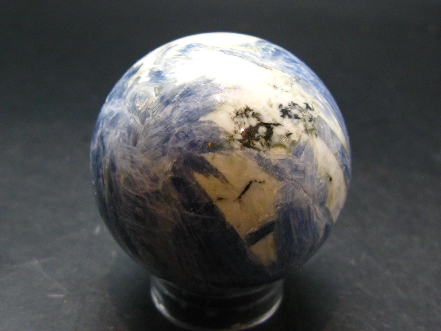 Blue Kyanite Sphere Ball From Brazil - 2.2"