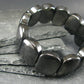 Shungite Genuine Bracelet ~ 7 Inches ~ 22mm Oval Beads