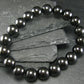 Shungite Genuine Bracelet ~ 7 Inches ~ 10mm Round Beads