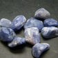 Lot of 10 Gem Tanzanite Zoisite Tumbled Pieces From Tanzania - 24.67 Grams