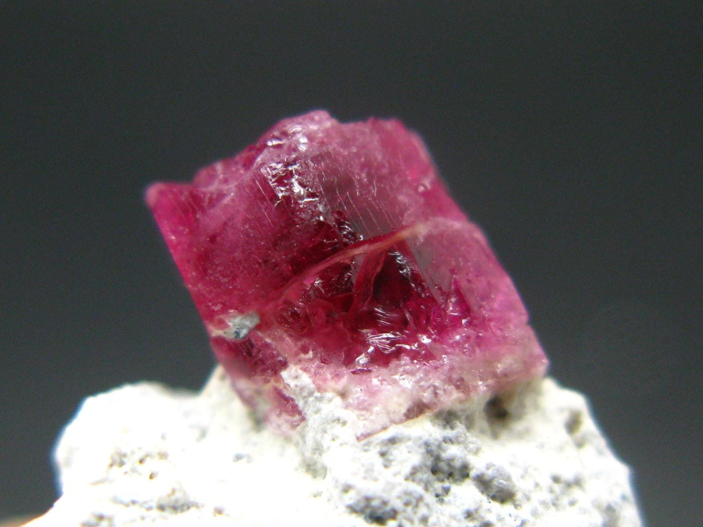 Rare Gem Bixbite Red Emerald Beryl Cluster From Utah USA - 1.2" - 4.75 Grams