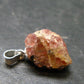 Rare Large Pezzottaite Pink Beryl 925 Silver Pendant from Madagascar - 6.05 Carats - 0.7"