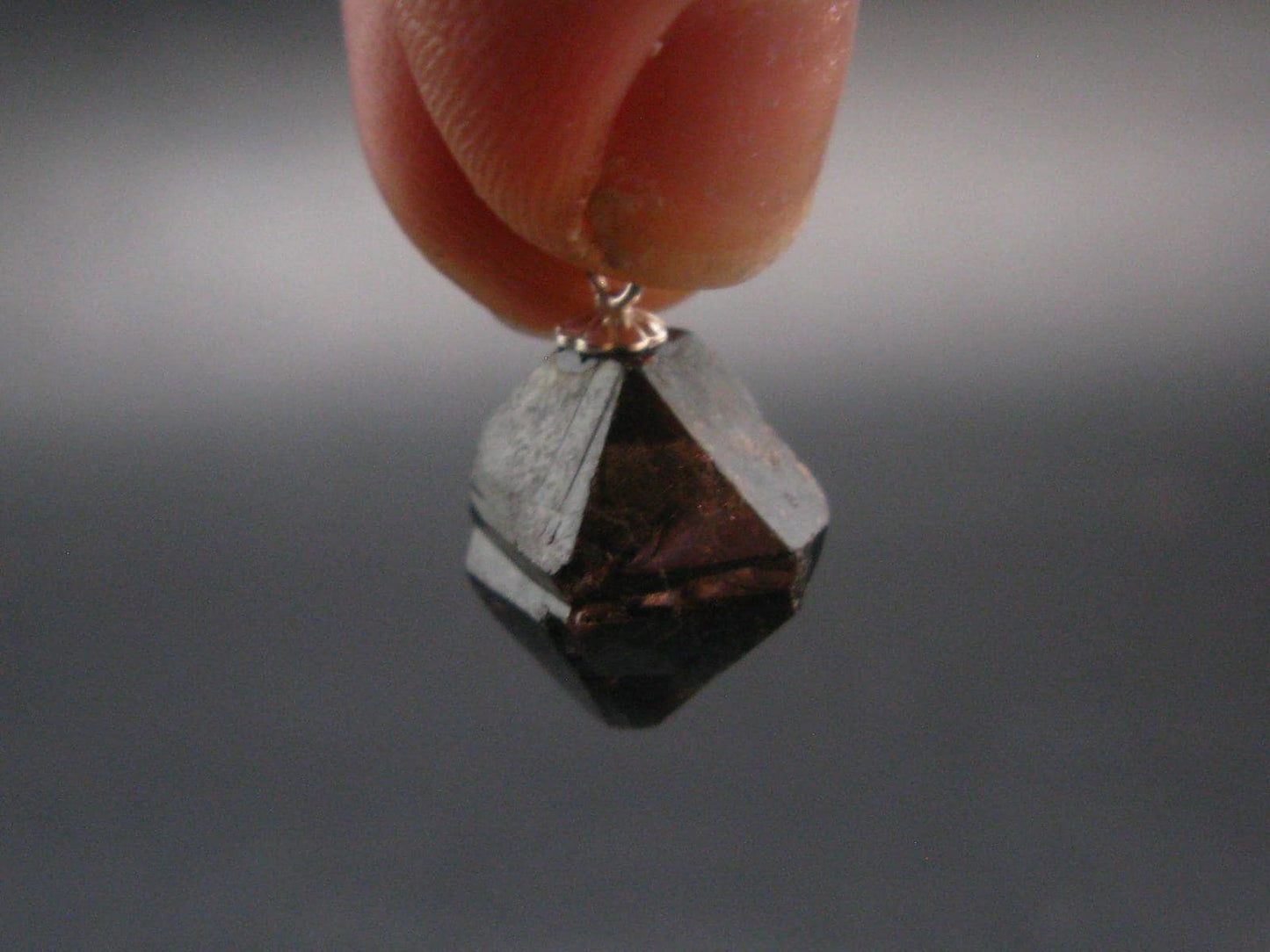 Cassiterite Pendant From China - 0.7" - 4.86 Grams