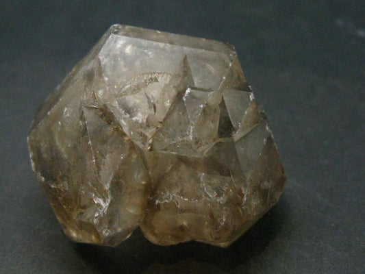 Large DT Elestial Quartz Crystal From Brazil - 1.5"