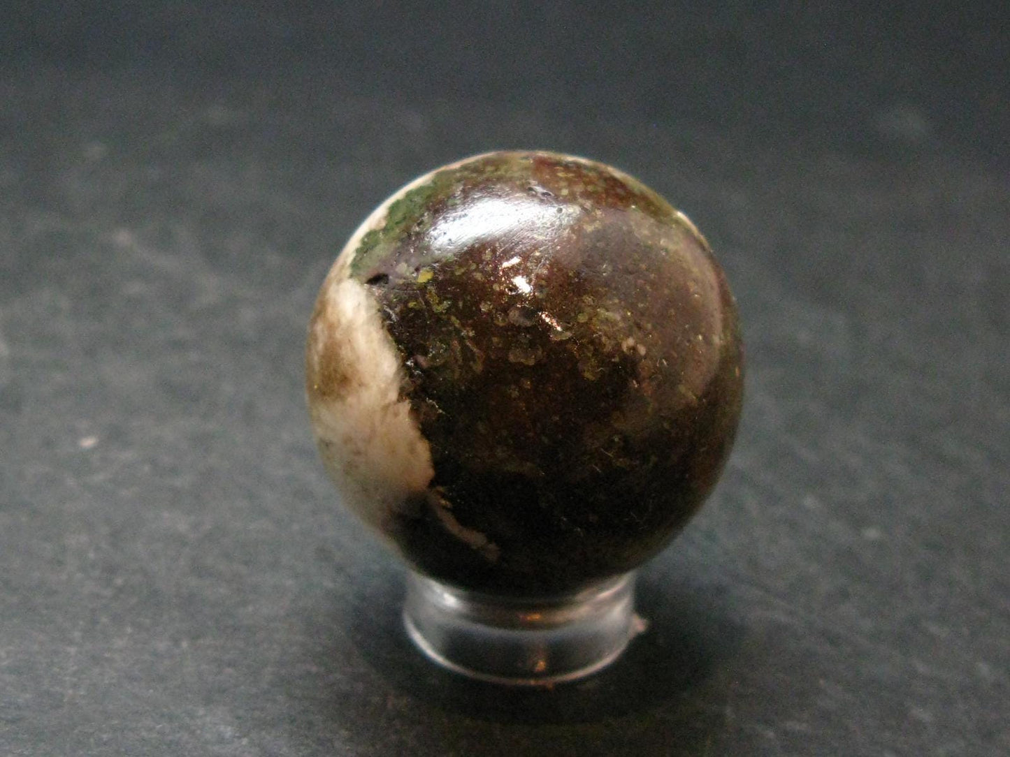 Natrolite Sphere Ball From Indonesia - 1.1" - 23.41 Grams