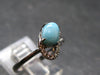 Larimar AAA Quality Sterling Silver Ring - Size 7.25 - 2.20 Grams