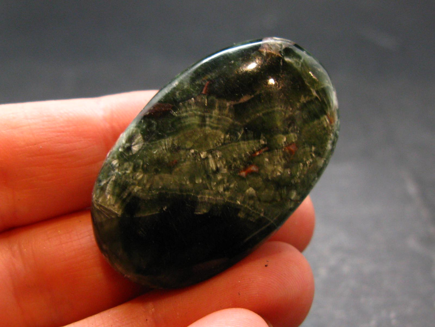 Large Polished Seraphinite Clinochlore Angels Wings Piece From Russia - 1.6" - 17.04 Grams