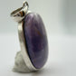 Tiffany Stone Pendant Purple Opal Fluorite Gemstone Silver Necklace Rare Natural Stone Jewelry Gift