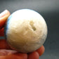 Blue Ice Glacierite Sphere from Indonesia - 1.7" - 132.85 Grams