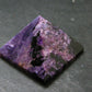 Rare High-Quality Charoite Pyramid From Russia - 1.6" - 55.32 Grams