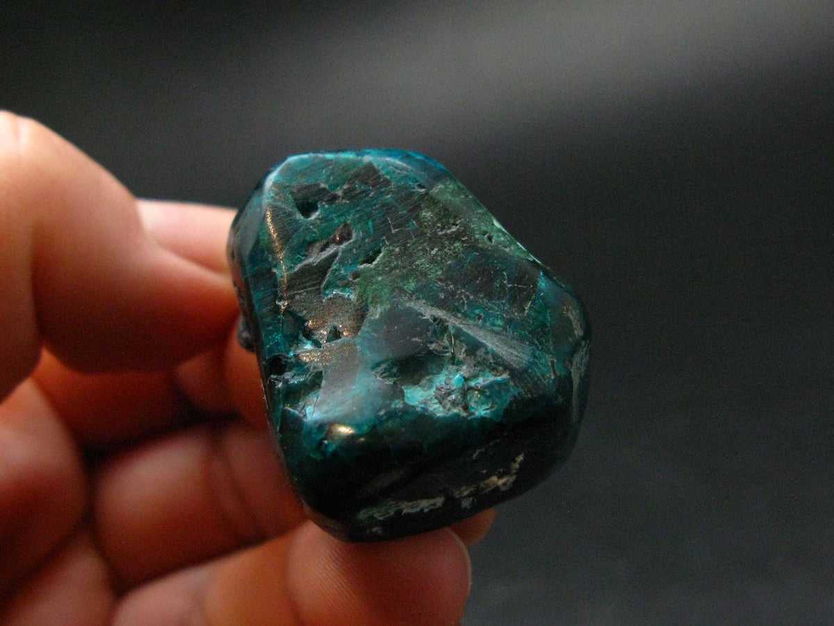 Dioptase Metal Free Pendant from Congo - 22.49 Grams - 1.1"