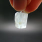 Aquamarine Gem Sterling Silver Pendant From Brazil - 0.8" - 2.81 Grams