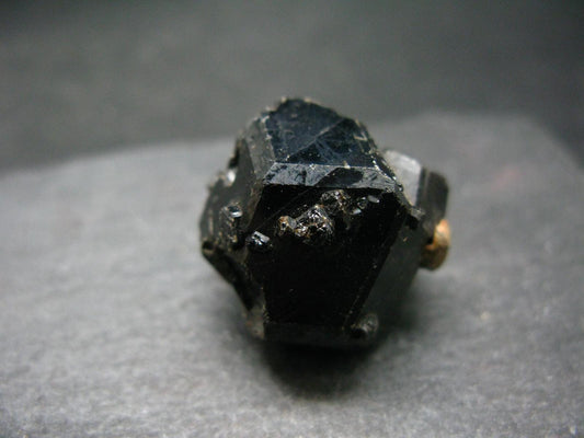 Black Melanite Andradite Garnet Crystal From Tanzania - 1.0" - 21.31 Grams