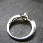 Moldavite Sterling Silver Ring From Czech Republic - Size 5 - 2.39 Grams