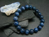 Blue Kyanite Genuine Bracelet ~ 7 Inches ~ 10mm Round Beads