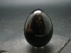 Black Tourmaline Schorl 2.3" Egg From Brazil - 202.71 Grams