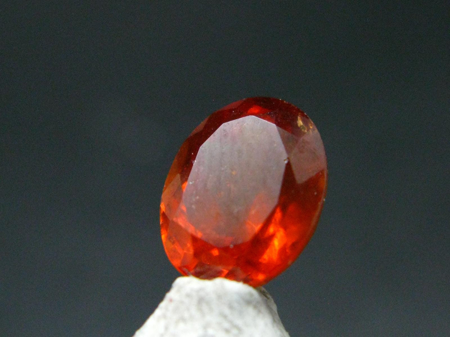 Hessonite Garnet Gem Cut Stone From Sri Lanka - 3.30 Carats