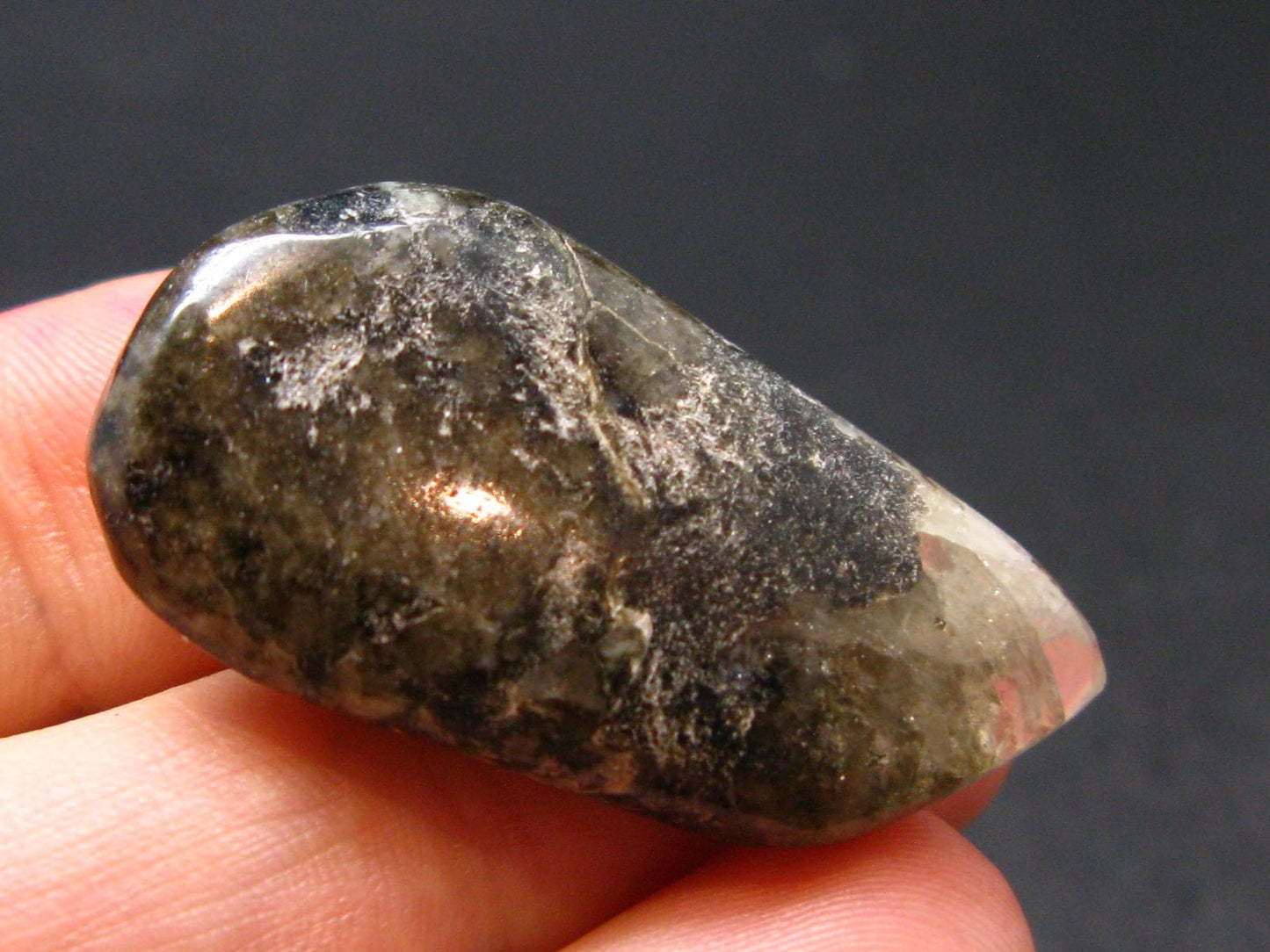 Gem Phenakite Phenacite Tumbled Stone From Russia - 36.95 Carats - 1.3"