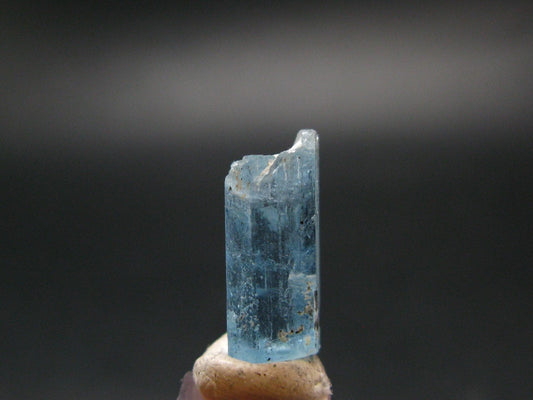 Gem Aquamarine Crystal Blue Beryl From Vietnam - 1.77 Grams - 0.6"