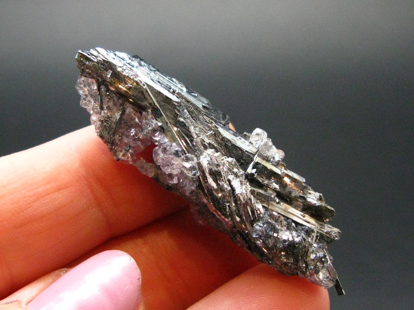 Large Stibnite Crystal From Romania - 1.8"