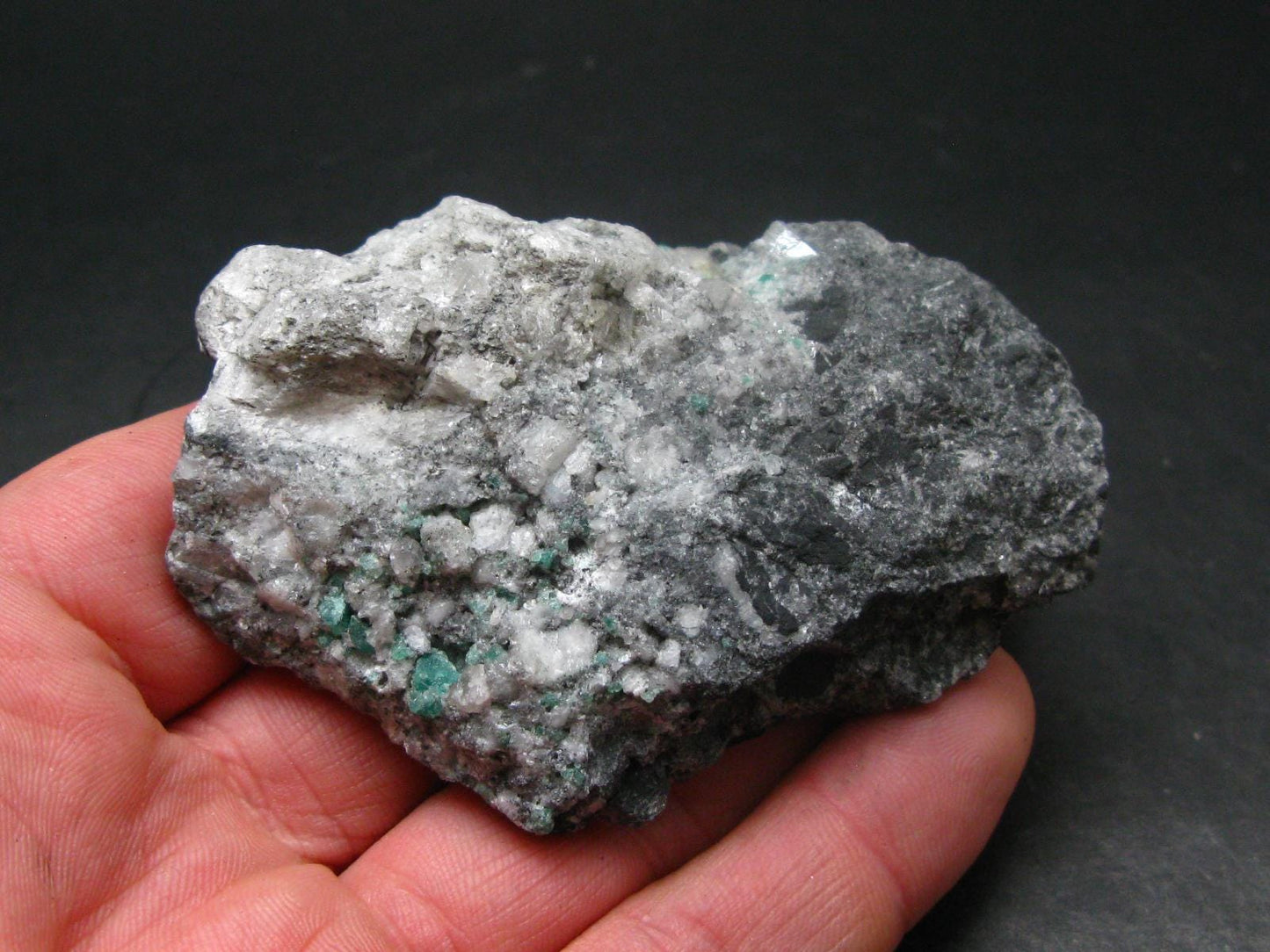 Emerald Beryl Crystals On Matrix From Colombia - 3.1"- 99.9 Grams
