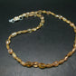 Extremely Rare Imperial Topaz Necklace From Brazil - 18" - 8mm Facetted Beads