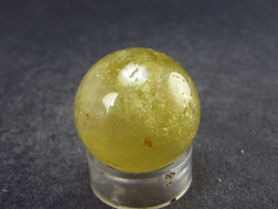 Rare Agni Gold Danburite Sphere From Tanzania - 43.60 Carats - 0.7"