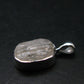 Raw Rare Natrolite Crystal Silver Pendant From Russia - 0.7" - 1.21 Grams