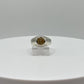 Imperial Topaz Ring in Sterling Silver – Modern Minimalist Design - Size 5
